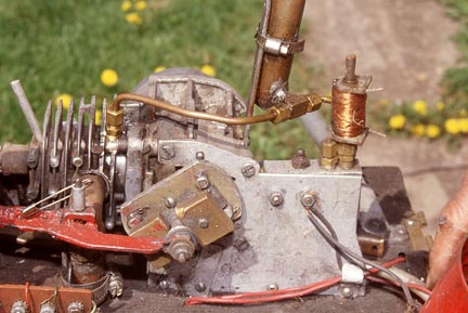 Wetz weed wacker Steam engine